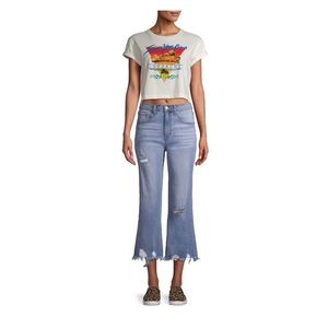 Cropped Flare Jeans